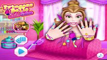 Princess Belle Nails Salon - Beauty and The Beast Games For Girls