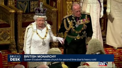 Queen Elizabeth misses church for 2nd time due to heavy cold