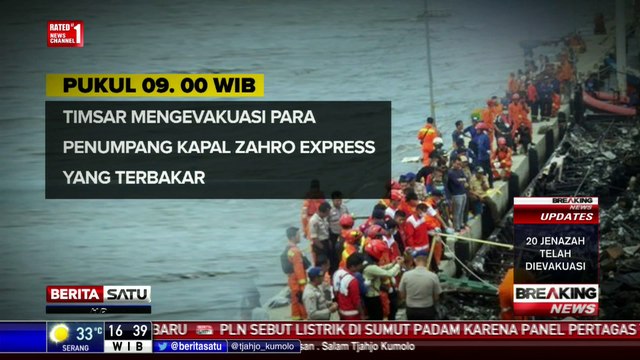 Breaking News: Kronologi KM Zahro Ekspress Terbakar