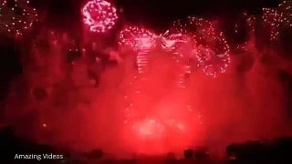 France Paris New Years Eve Fireworks 2017