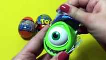 Monstros SA Disney Toy Story Aviões Ovos Surpresas Surprise Eggs