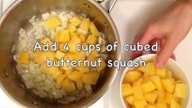How to Make a Roasted Garlic Butternut Squash Soup (HD)