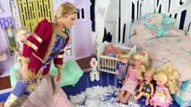 Elsa Disney Frozen Prince Felix Kids Parody Kristoff and Princess Anna DisneyCarToys Barbie