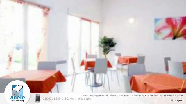 Location logement étudiant - Limoges - Résidence Suitétudes Les Arènes d?Orsay