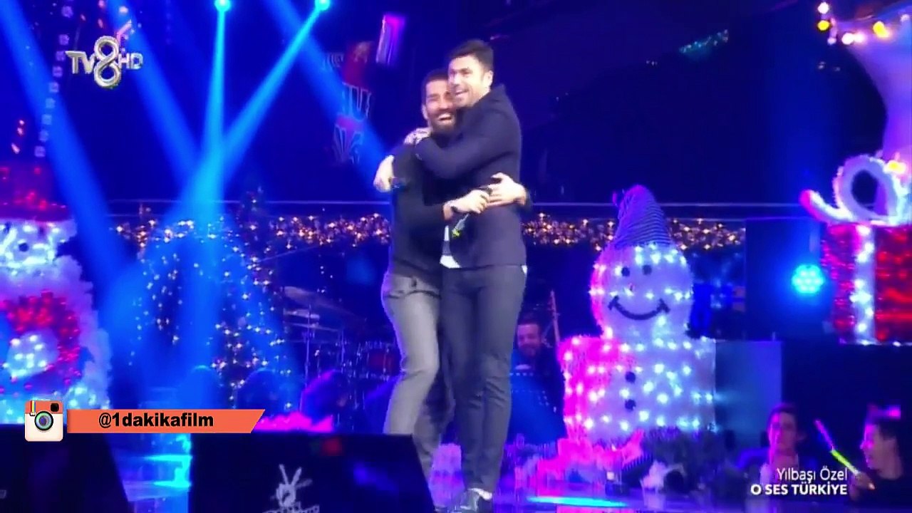 Burak Yılmaz Arda Turan Haydi Söyle O ses Türkiye Yılbaşı Özel HD