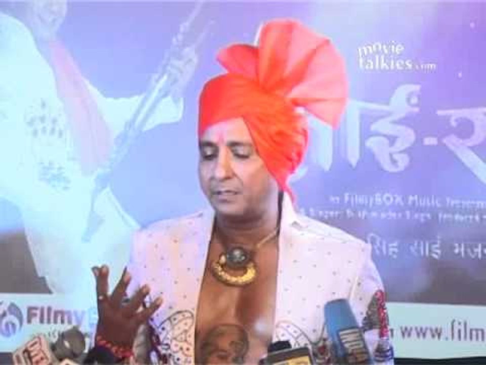 Sukhwinder Singh launches his music album 'Sai Ram'