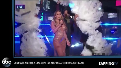 Nouvel an 2016 : la performance désastreuse de Mariah Carey