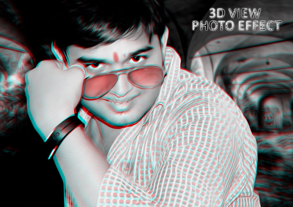 How to make 3d View Photo in Photoshop - Photoshop Tutorials