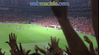 Galatasaray Rize maçı tribün show ultrAslan Üçlü | www.webmacizle.com