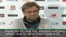 No excuses over fast turnaround - Klopp