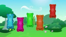 Gummy Bear Nursery Finger Family Rhymes For Children | Cartoon Finger Family For Kids