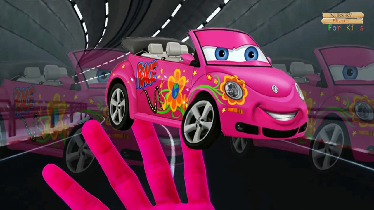 Cars Cartoons Finger Family Rhymes For Children | Cars Cartoon Finger Family Nursery Rhymes