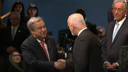 Guterres apela à Paz na primeira mensagem como secretário-geral da ONU