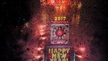 Thousands bring in the New Year at Times Square