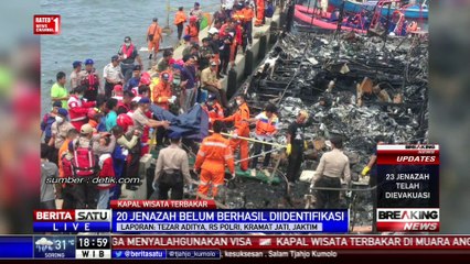 22 Jenazah Korban Zahro Ekspress Tiba di RS Polri
