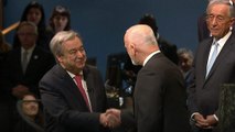 Llamamiento a la paz de Guterres en su primer día al frente de la ONU