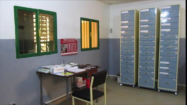 Chantier terminé de la pharmacie de l'hôpital de Ligmwaare