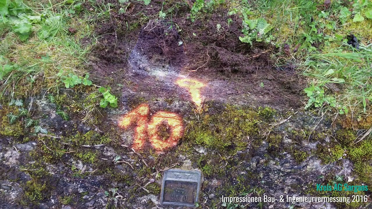 Bau- und Ingenieurvermessung 2016 - Kreis AG Sargans