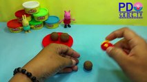 Peppa Pig Play Doh Ice Cream Cupcakes Surprise,Cooking Playdough Ice Cream Cupcakes Surprise Toys