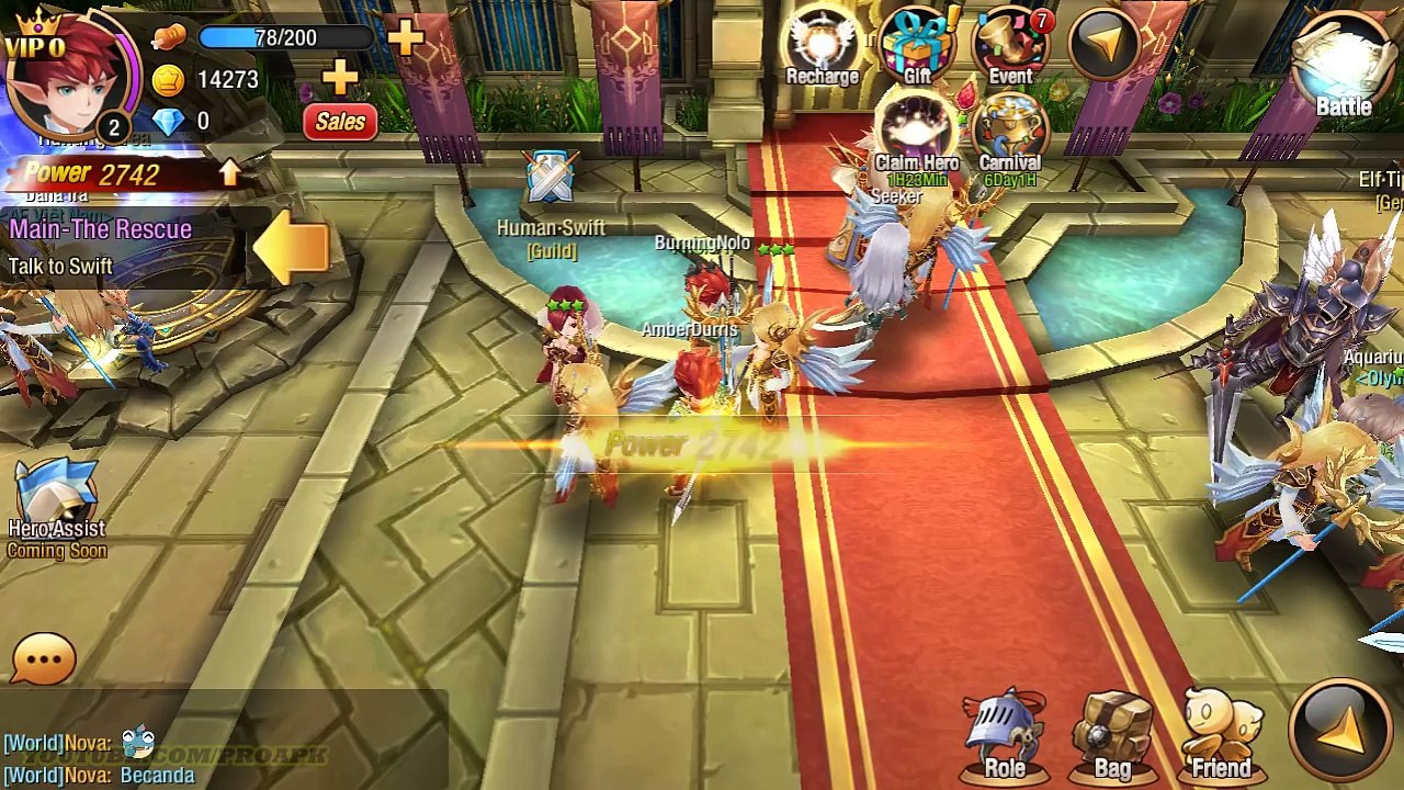 Paradise War iOS Android Gameplay