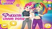 MY LITTLE PONY RAINBOW DASH PINKIE PIE MI PEQUEÑO PONY A LA ULTIMA MODA! - MY MODERN LITTLE PONY!