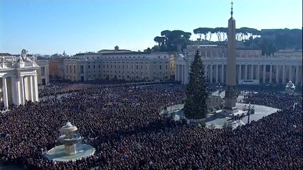 Le pape dénonce la violence à Istanbul dans ses voeux pour 2017
