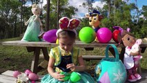 FROZEN ANNA BIG EASTER EGG HUNT FOR HUGE SURPRISE EGGS   Golden Egg Surprise Opening Toy Surprises