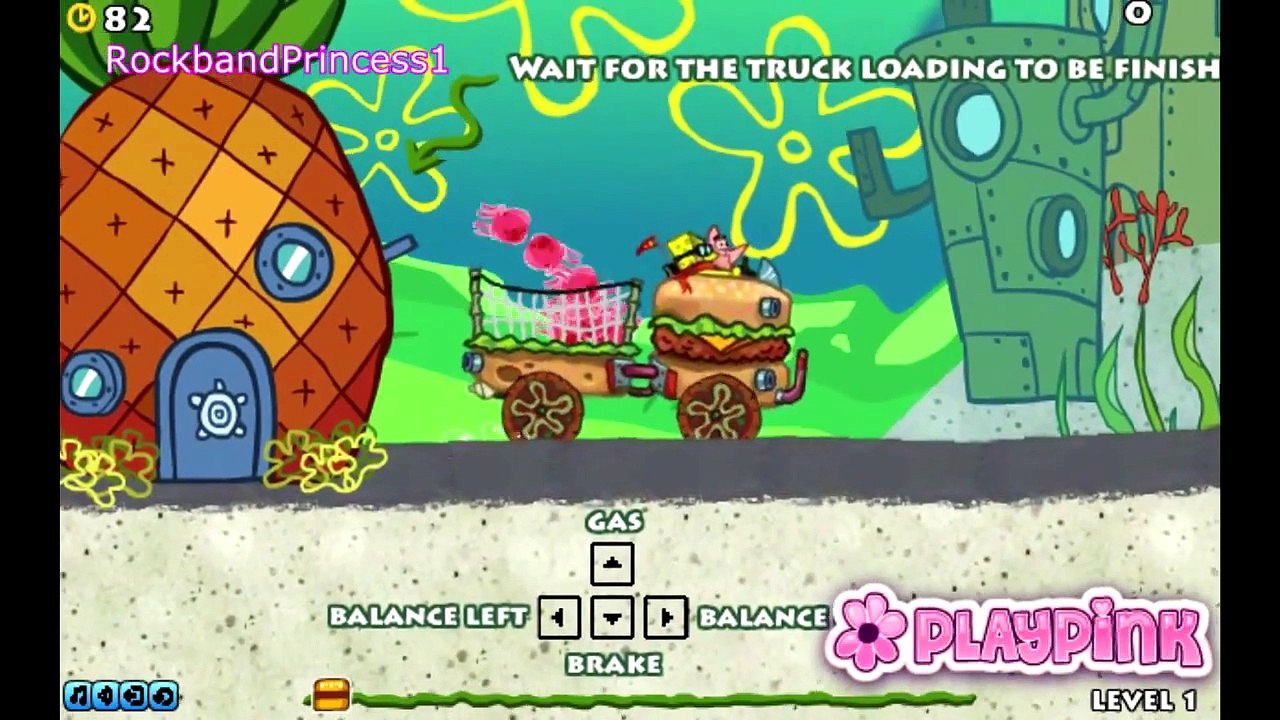 Spongebob Squarepants Driving Play Kids Games Nickelodeon