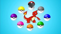 Learn Colors With Pokemons , Pokemon Balls Colors , Teach Colors for Kids