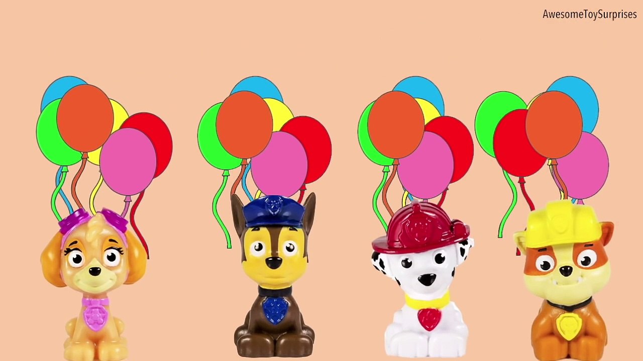 Download Paw Patrol Skye Chase Marshall Rubble Learn Colors Coloring Page! Fun Coloring Activity for Kids ...