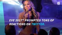 Best reactions to Mariah Carey's NYE awkward performance