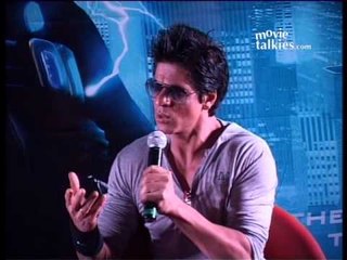 Shah Rukh: 'Evil character of 'Ra.One' will not be revealed before film's release'