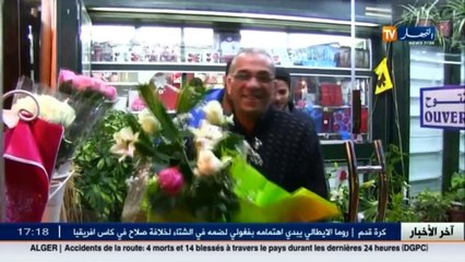 سطيف  إنتشار ثقافة إقتناء الورود في الولاية