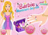 Развивающий мультфильм для детей. Барби Маникюр, Одевание, Макияж (Barbie Manicure Secrets)