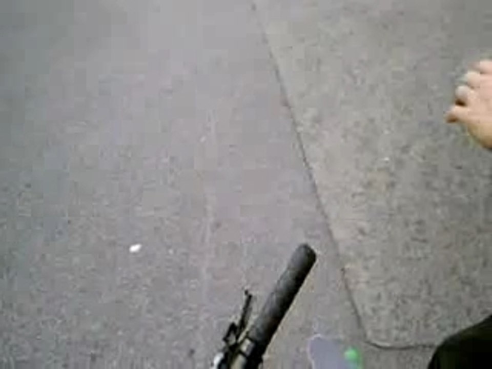 Longboard descent et virage