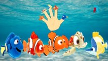 FINDING NEMO TOYS Finger Family Cartoon Animation Nursery Rhymes For Children