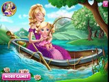 Disney Princesses Snow White Belle Ariel and Barbie Baby Wash Compilation - Best Kids Games