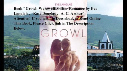 Download Growl: Werewolf/Shifter Romance ebook PDF