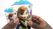 3 Play doh surprise eggs Disney Princess Elsa Frozen Anna Surprise Toys