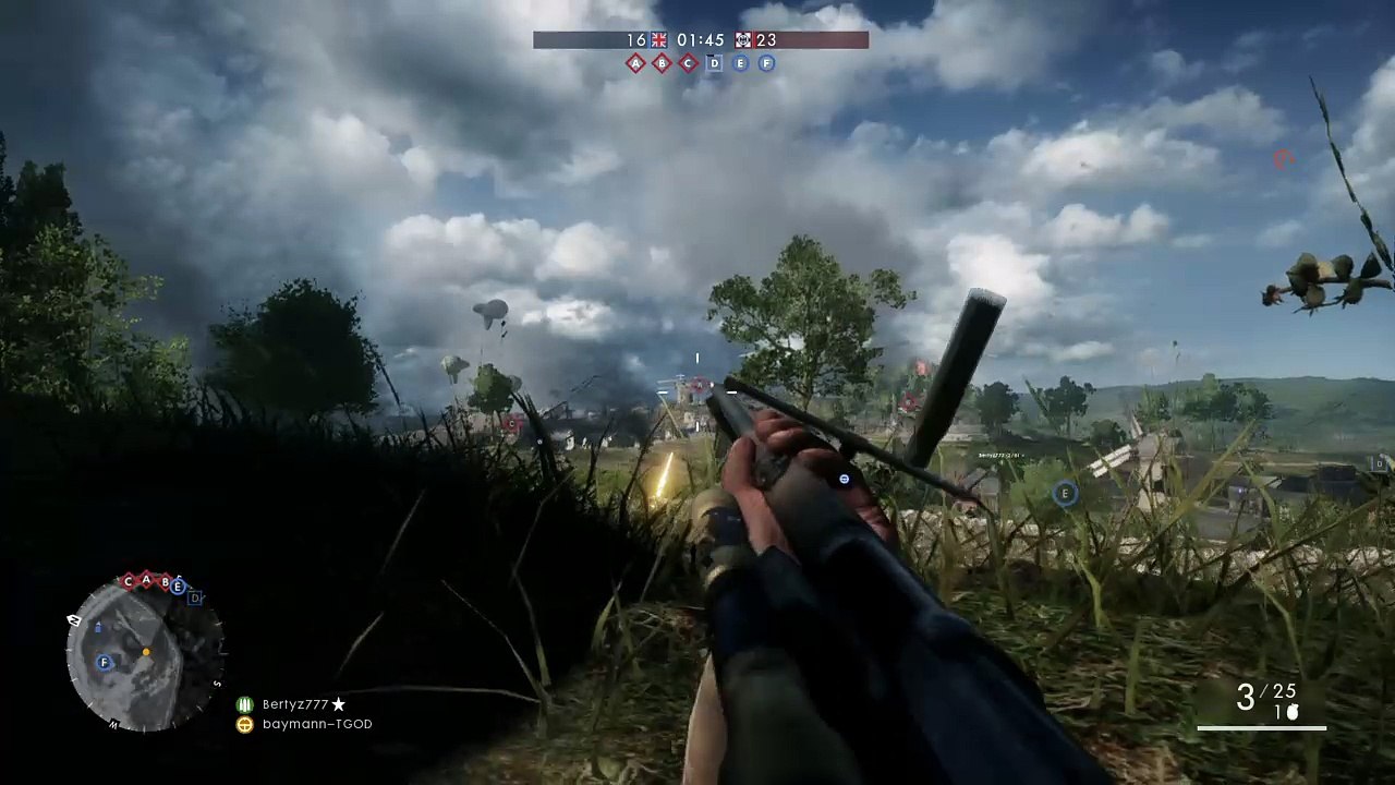 Battlefield™ 1 cross map sniper