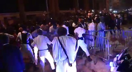 31 Déc 2016 - Arrivée mouvementée du Général de Bamba au Stadium Marius Ndiaye