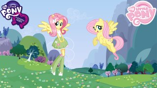 MY LITTLE PONY Coloring FLUTTERSHY - Awesome Toys Tv - Coloring Videos for Kids