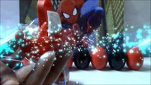 Open 2 Spiderman Surprise Eggs | SPIDERMAN SURPRISE EGGS & TOYS