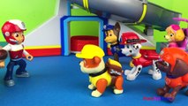 Paw Patrol Story Stop motion with Playdoh Play & Chase Marshall Rubble Skye Ryder and Zuma
