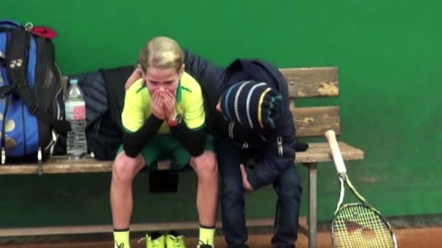 Tennis - Open 10-12 ans -L'Allemand Marc Majdandzic, futur star, enchante Boulogne-Billancourt