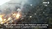 Pakistan plane carrying 48 crashes in north of country-EOkzj2YMtOw