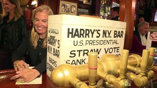 Paris bar launches traditional US presidential straw poll