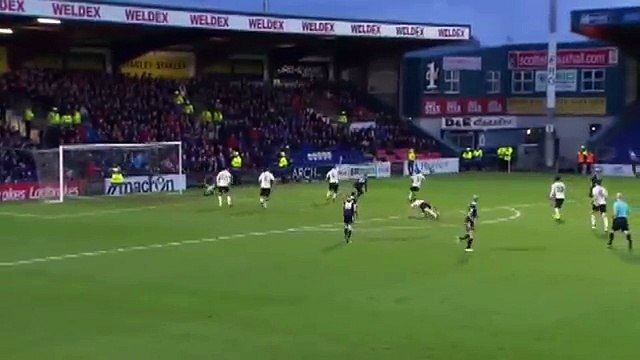 Ross County 2:1 Inverness (Scottish Premier League. 31 December 2016)