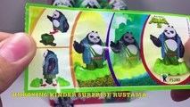 Киндер Сюрпризы Кунг Фу Панда 3 Новая Коллекция игрушек! Unboxing Kinder Surprise Kung Fu Panda 3