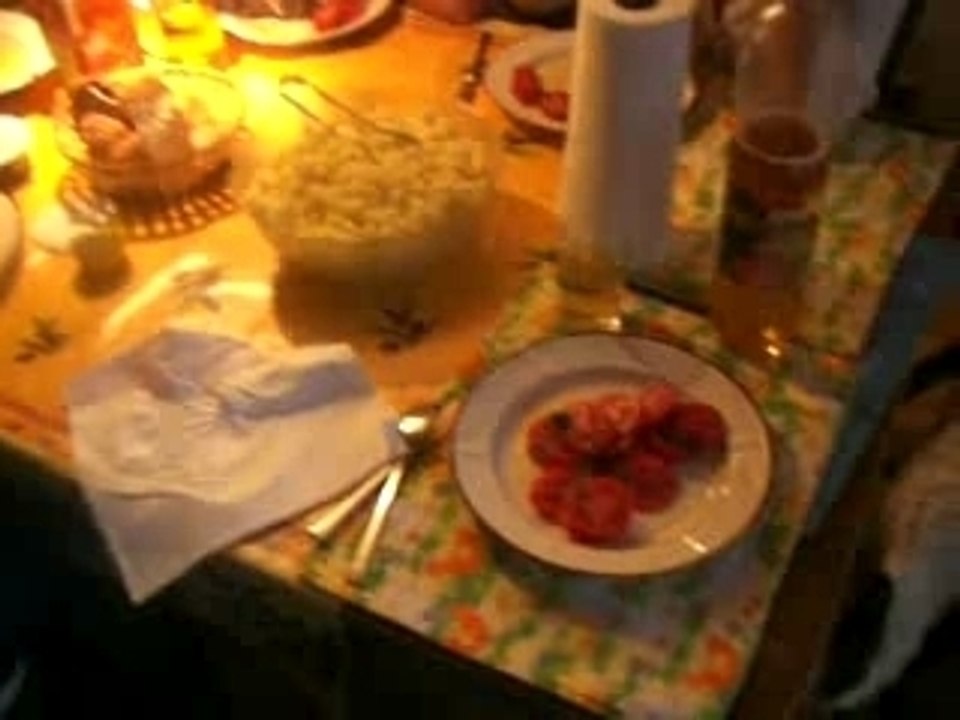 Un repas chez les Allemands
